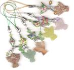 wholesale gemstone hanging angel pendant charm middle chakra collection