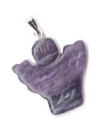 gemstone angel pendants fluorite quartz snow tinted real difference fake authentic charm chakra cahkra