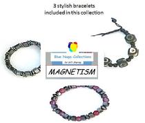 'MAGNETISM' gemstone gifts from Blue Naga Collections, this one includes Dzi bead bracelet