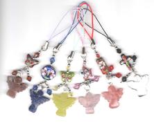 chakra crystal gemstone angel charm charms wholesale pendant pendants