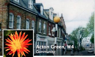 Acton Green, Facebook Community page. Old photographs, new photos, Stag Pub, Acton Lane. Cardinal Newman RC School, Rothschild school. 