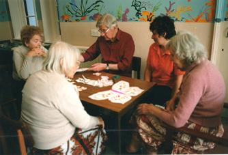 Homemead Mural project, Teddington, 1999. A mural with a difference, working with fablon. Another co-production for and by the community, via Making Murals