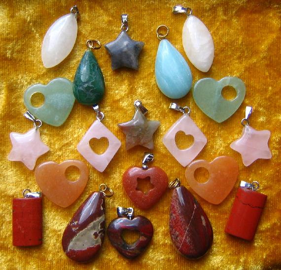 wholesale gemstone crystal pendants