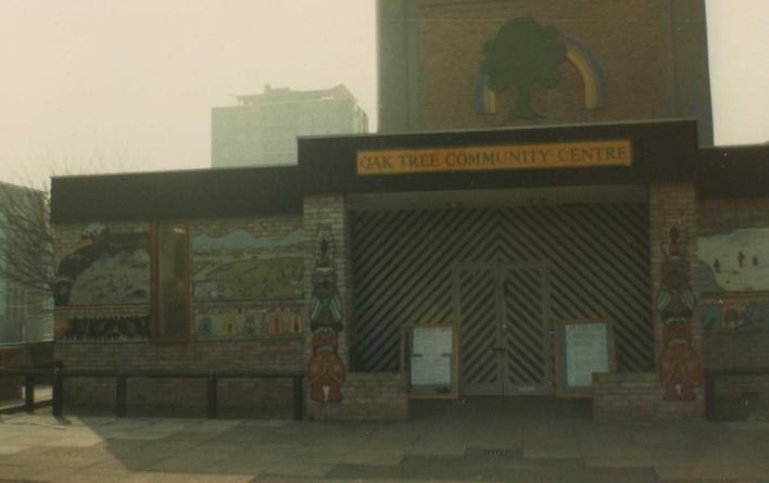 South Acton community mural project Oak Tree centre 1986